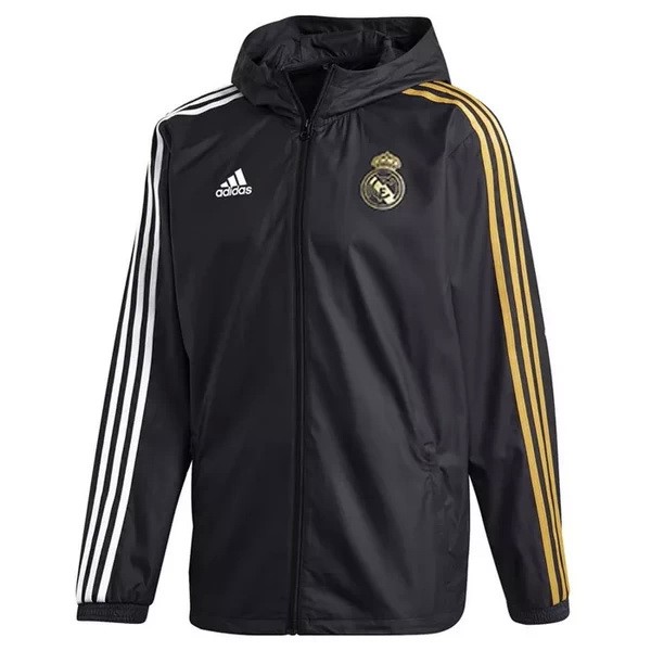 Giacca Calcio a vento Real Madrid 20/21 Nero Giallo